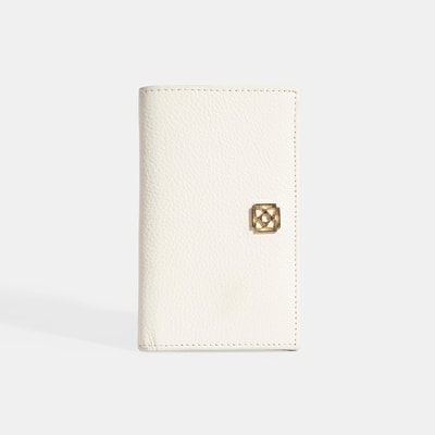 Kadın Beyaz Deri Cüzdan