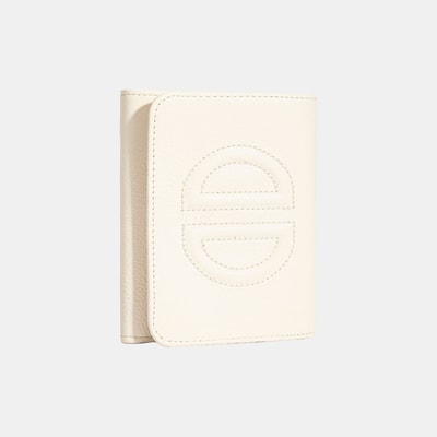 Kadın Beyaz Deri Cüzdan