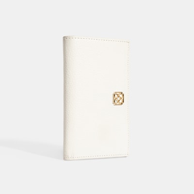 Kadın Beyaz Deri Cüzdan