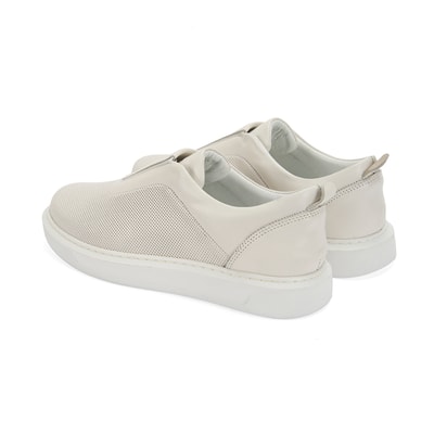 Kadın Beyaz Deri Günlük Ayakkabı 