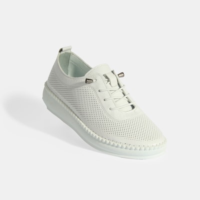 Kadın Beyaz Deri Günlük Ayakkabı