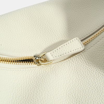 Kadın Beyaz Deri Omuz Çantası