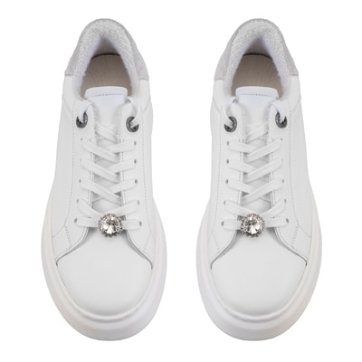 Kadın Beyaz Deri Spor Ayakkabı