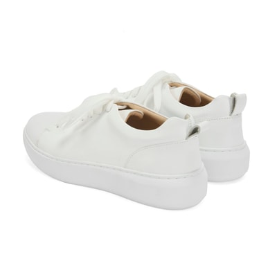 Kadın Beyaz Deri Spor Ayakkabı