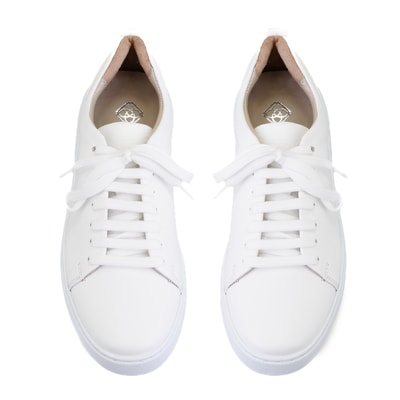 Kadın Beyaz Deri Spor Ayakkabı