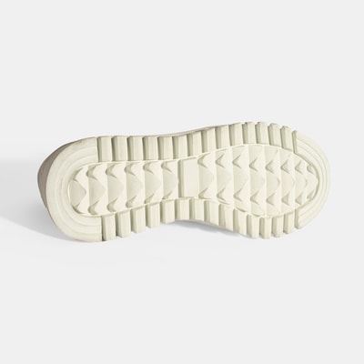 Kadın Beyaz DesaComfort Deri Bağcıklı Günlük Ayakkabı