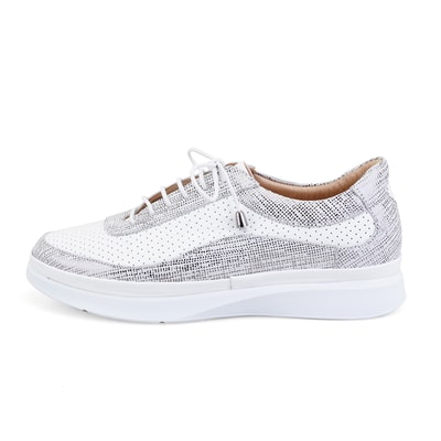 Kadın Beyaz DesaComfort Deri Spor Ayakkabı