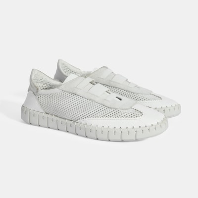 Kadın Beyaz Perforeli DesaComfort Günlük Ayakkabı