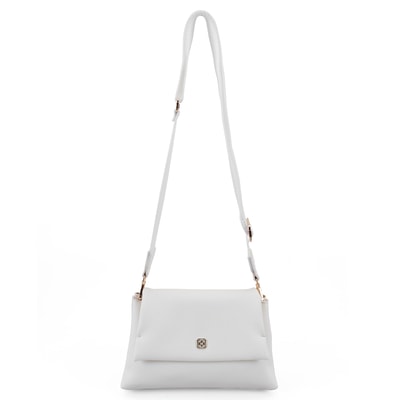 Kadın Beyaz Postacı Çantası