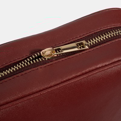 Kadın Bordo Omuz Askılı El Çantası