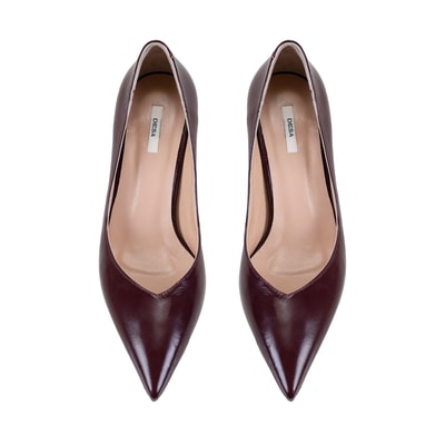 Kadın Bordo Rugan Stiletto