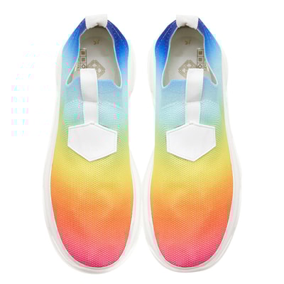 Kadın Çok Renkli Triko Spor Ayakkabı