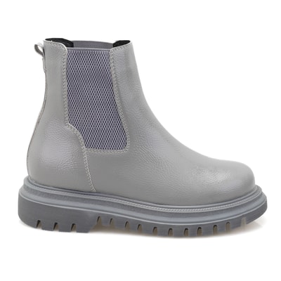 Kadın Gri Yandan Lastikli Chelsea Bot