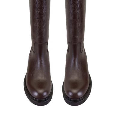 Kadın Kahve Deri Çizme