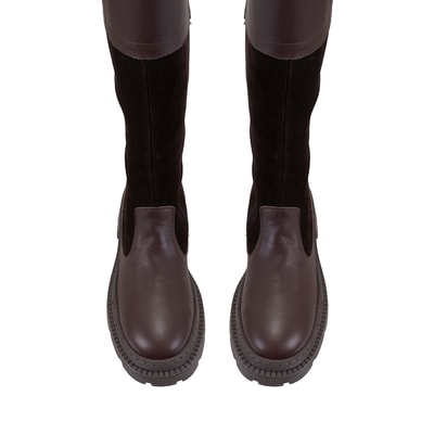 Kadın Kahve Deri Çizme