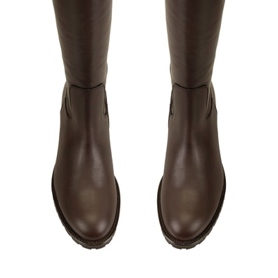 Kadın Kahve Deri Çizme