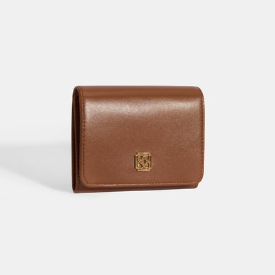 Kadın Kahve Deri Cüzdan