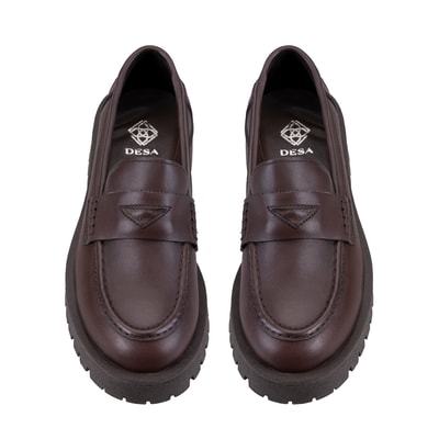 Kadın Kahve Deri Günlük Ayakkabı