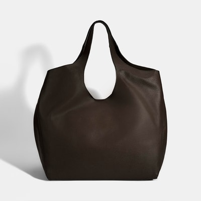 Kadın Kahve Deri Hobo Çanta