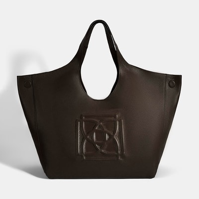 Kadın Kahve Deri Hobo Çanta