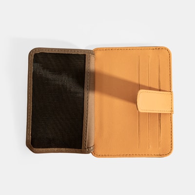 Kadın Kahve Deri Kartlık