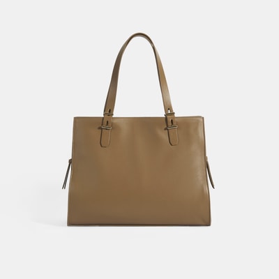 Kadın Kahve Deri Omuz Çantası