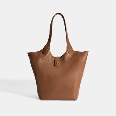 Kadın Kahve Deri Omuz Çantası