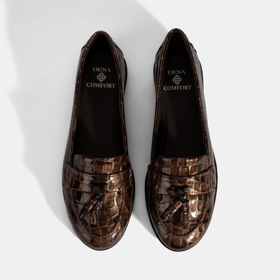 Kadın Kahve DesaComfort Rugan Günlük Ayakkabı