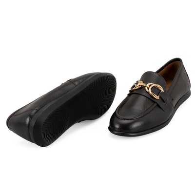 Kadın Kahve Günlük Deri Ayakkabı