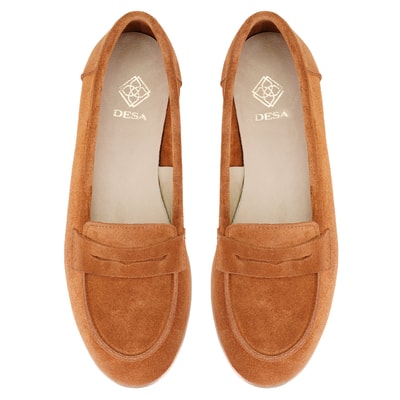 Kadın Kahve Günlük Süet Deri Ayakkabı