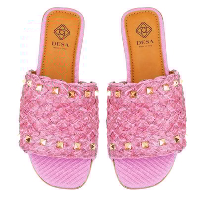 Kadın Kahve Hasır Terlik