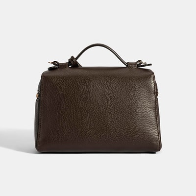 Kadın Kahve Omuz Askılı Mini Deri El Çantası