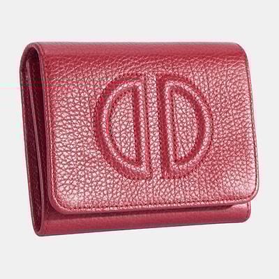 Kadın Kırmızı Deri Cüzdan