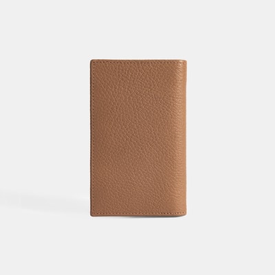 Kadın Koyu Bej Deri Cüzdan