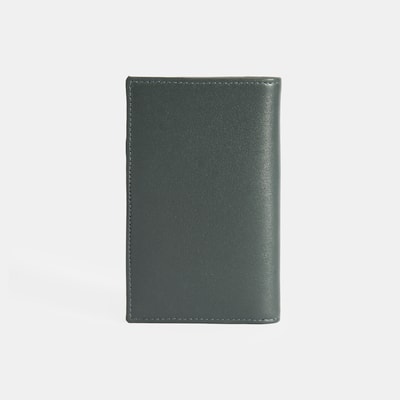 Kadın Koyu Gri Deri Cüzdan