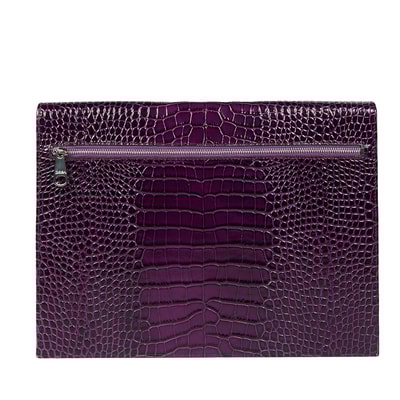 Kadın Kroko Baskılı Deri Portföy Çanta