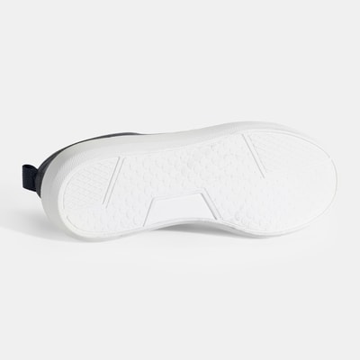 Kadın Lacivert Bağcıklı Deri Günlük Ayakkabı