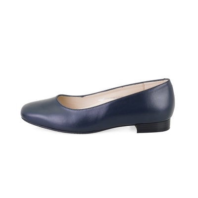 Kadın Lacivert DesaComfort Deri Babet