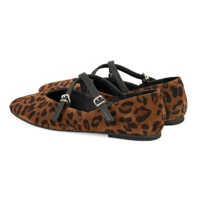 Kadın Leopar Mary Jane Babet