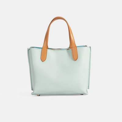 Kadın Mavi Omuz Askılı Mini El Çantası