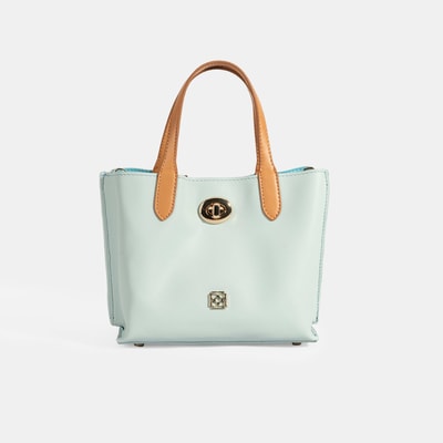 Kadın Mavi Omuz Askılı Mini El Çantası