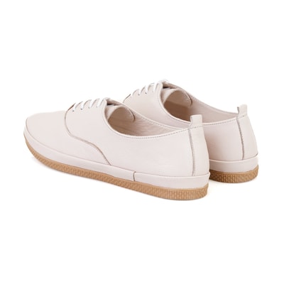 Kadın Pudra Deri DesaComfort Günlük Ayakkabı