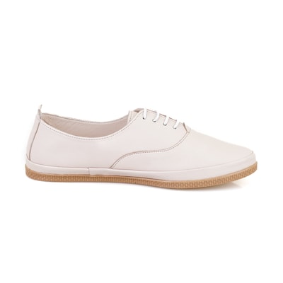 Kadın Pudra Deri DesaComfort Günlük Ayakkabı