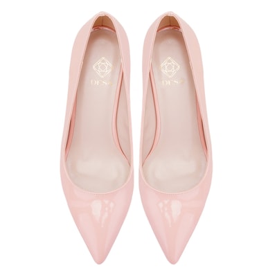 Kadın Pudra Topuklu Klasik Ayakkabı 