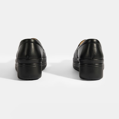 Kadın Siyah Deri DesaComfort Günlük Ayakkabı