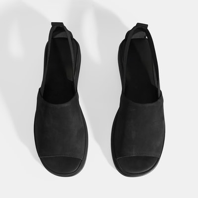 Kadın Siyah Deri DesaComfort Günlük Ayakkabı