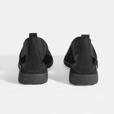 Kadın Siyah Deri DesaComfort Günlük Ayakkabı