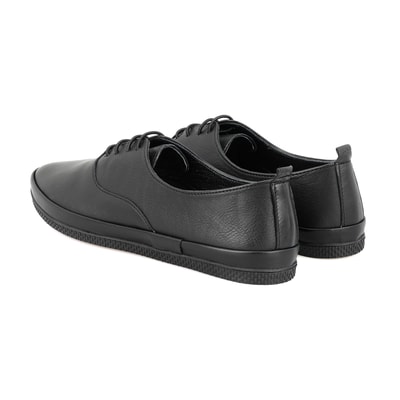 Kadın Siyah Deri DesaComfort Günlük Ayakkabı