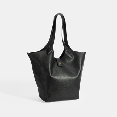 Kadın Siyah Deri Omuz Çantası