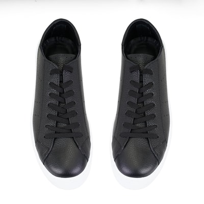 Kadın Siyah Deri Spor Ayakkabı